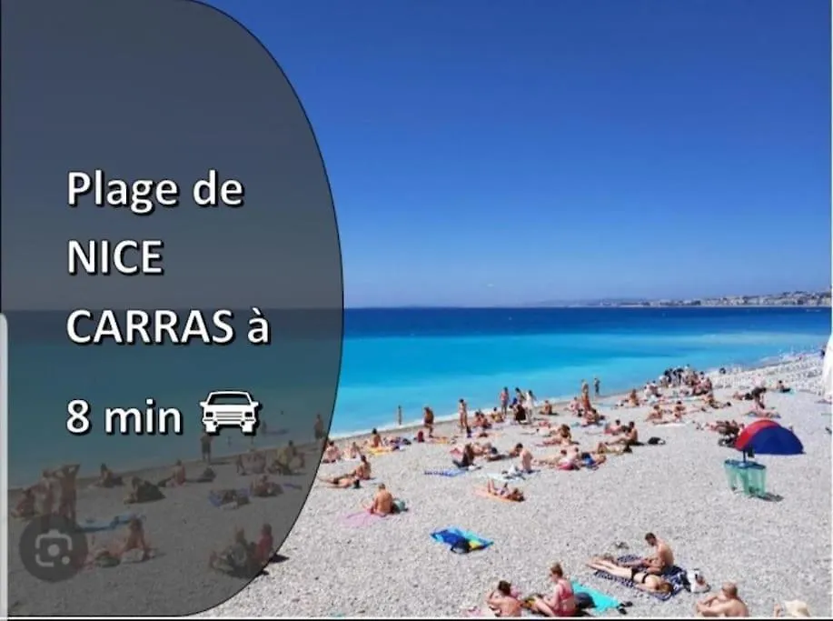 Grand Appartement, 2 Ou 3 Ou 4 Pieces, Tramway Sur Place, Proche Gare Sncf St Augustin 5 Min, Aeroport A 7 Min, Plage Ou Allianz Riviera 10 Min, Palais Nikaia 2 Min , Supermarche Sur Place, Parking Possible Si Disponible Ou Payant A 1000 Metre Nice 0*,  France