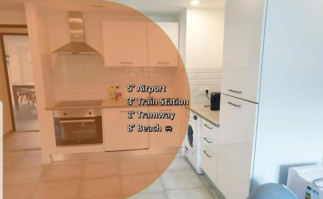 Διαμέρισμα Grand Appartement, 2 Ou 3 Ou 4 Pieces, Tramway Sur Place, Proche Gare Sncf St Augustin 5 Min, Aeroport A 7 Min, Plage Ou Allianz Riviera 10 Min, Palais Nikaia 2 Min , Supermarche Sur Place, Parking Possible Si Disponible Ou Payant A 1000 Metre Νίκαια Γαλλία